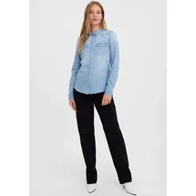 Vero Moda VMMARIA LS Denim Slim Shirt Mix New Blau XS
