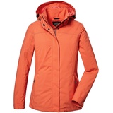 KILLTEC Damen Funktionsjacke/Outdoorjacke mit abzippbarer Kapuze KOS 42 WMN JCKT, koralle, 44,