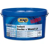 Zero-Lack ZERO Select Decke + Wand LF Weiß matt 12,5 l