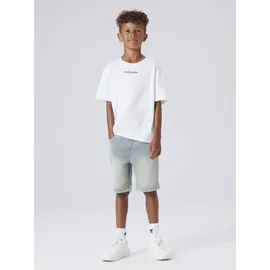 NAME IT Nkmryan JOGGER DNM L Shorts 6300-Th Noos, vintage light Blue denim, 116 - 116