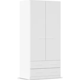 Rauch Prandon A« mit 2 Schubladen und Metallgriffen in weiß