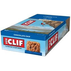 Clif Bar Unisex Energie Riegel - Chocolate Chip Karton (12 x 68g)