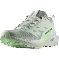 Salomon Sense Ride Damen Trail-Laufschuhe, Outdoor-bereit, Vielseitiger Grip, Leichtgewichtiger Schaft, Lily Pad, 44