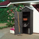 Promadino Gartenschrank Babylon Anthrazit