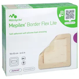 Crosp Medical GmbH Mepilex Border Flex Lite Schaumverband 10x10 cm