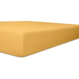 Kneer Spannbettlaken für Topper Vario-Stretch 160 x 200 cm sand