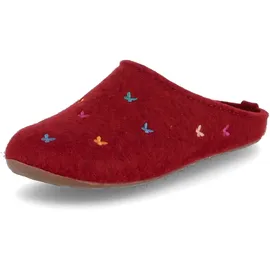 HAFLINGER Everest Farfalline für Damen, rot, 39 EU