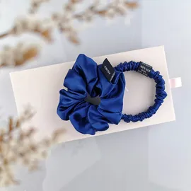 AILORIA Doux Set Scrunchie S und M Blau