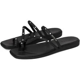 Crocs Miami Studded Toe Loop Sandalen, Black, 37/38 EU
