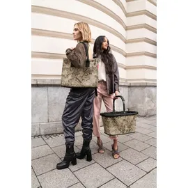 Reisenthel carrybag jacquard brown
