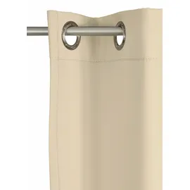 Wirth Dim out Vorhang Ösen 145 x 220 cm beige