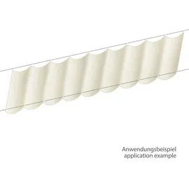 sunprotect 12502 Montage-Set für Seilspann-Markise / Sonnensegel / Sonnenschutz für Pergola Wintergarten Terrasse, silber/weiß, 37-teilig (1 Set)