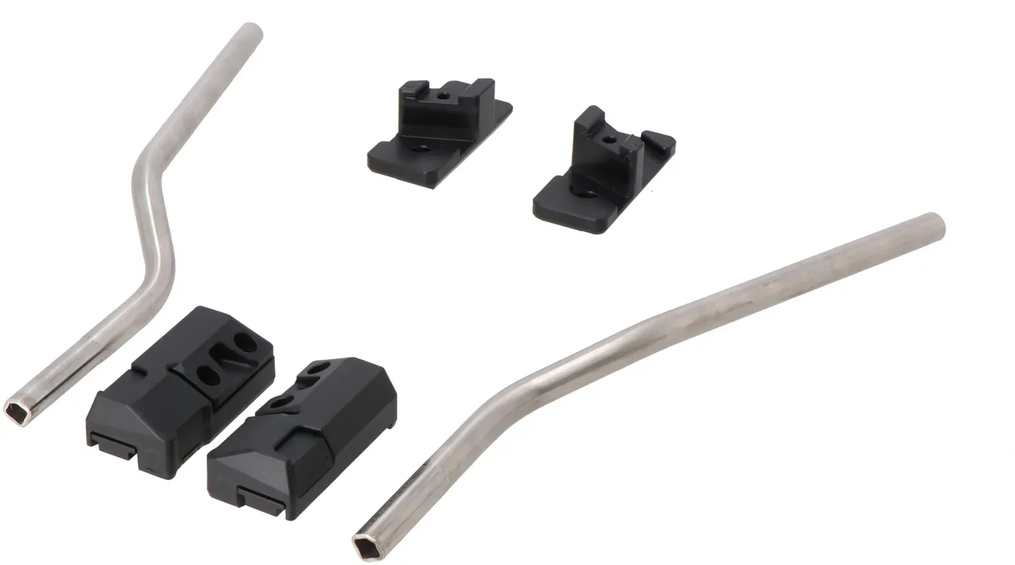 SW-Motech BLAZE fietstassen afstandsstangen - Schwarz. Triumph Straat Triple 765 (19-)., zwart