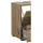 Schildmeyer Waschbeckenunterschrank Carlos 80,2 x 59,1 x 35 cm Eiche Matt