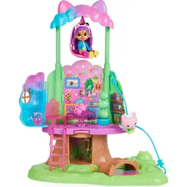 Spin Master Gabby's Dollhouse Kitty Fees Garten Spielset Baumhaus 36 cm