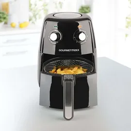 GOURMETmaxx Heißluft-Fritteuse XL schwarz