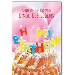 Geburtstagskarte Geburtstagskuchen 5004-22208   Bild