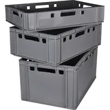 Buri Eurofleischkiste grau Größe E3