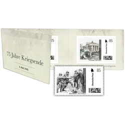 Bewegende Portokarte "75 Jahre Kriegsende"