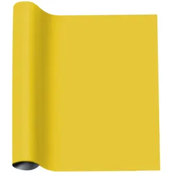 plottiX Wandtattoo-Folie 31.5 cm x 1 m gelb