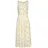 Beachtime Sommerkleid Gelb/Creme 38
