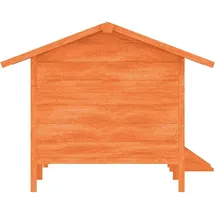 vidaXL Hundehütte Braun 159x120x88,5 cm Massivholz Kiefer