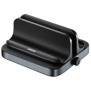 Joyroom Laptop-Ständerhalter 3 in 1 Multifunktionshalter rutschfeste Silikonoberfläche Schwarz