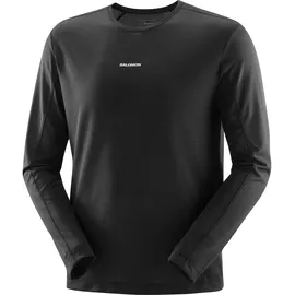 Salomon Shakeout Core LS Tee schwarz S