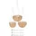 PROGARDEN Hängende Blumenständer, in verschiedenen Größen, 3er-set