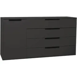 Mäusbacher Sideboard Bonnie Dekor Grau Anthrazit