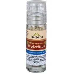 Herbaria Mediterranes Brotzeitsalz Mini-Mühle bio