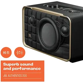 JBL Authentics 200 schwarz