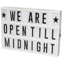 Perel Leuchtbox - 30 X 22 X 4.3 Cm - Usb-Kabel