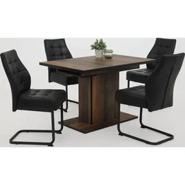 Hela Ariana 120-160 x 76 x 80 cm braun/schwarz