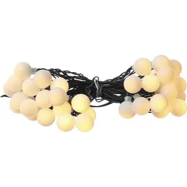 MARELIDA LED Solar Lichterkette Berry Cherry 30 weiße Kugeln Bälle 8Modi 4,5m Sensor