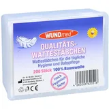 Wundmed Qualitäts Wattestäbchen Baumwolle