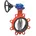 Einklemm-Absperrklappe BOAX-S mit MS50 PN 6/10/16 DN 300 Ringbald EPDM 05186078