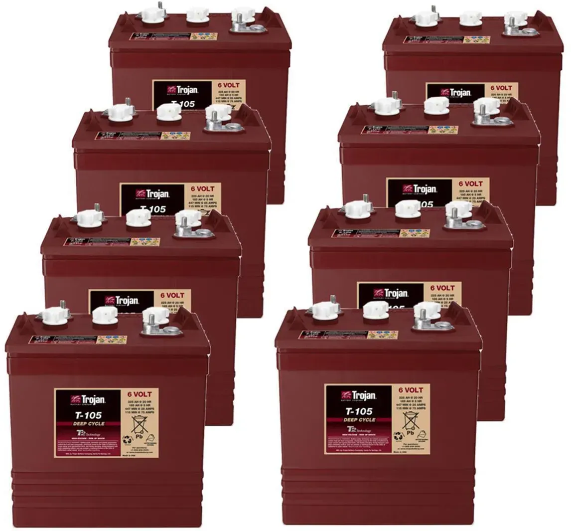 Ersatzakku für Mayville Hebebühne Hite-Master 48V Akku - Batterie (Set)