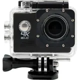 MONSTER SHOP Dachrinnenreinigung Kamera Set 4K 4x Zoom, 170Grad Weitwinkel, Inspektionskamera, Wiederaufladbar, Wasserdichtes Gehäuse, WLAN, Kompatibel mit And... - Schwarz