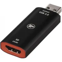 Hama Video-Aufnahme-Stick USB-Stecker - HDMI-Buchse 4K Schwarz