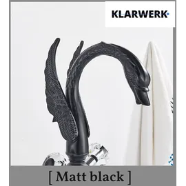 klarwerk Adrian Waschtischarmatur Schwarz