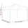 vidaXL Partyzelt Faltbar Creme 3x3 m
