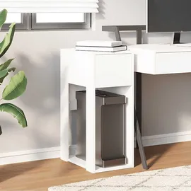vidaXL Computerschrank mit Schublade Weiß 30x44x74 cm,