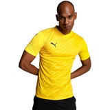 Puma Teamultimate Jersey T Shirt, Gelb - Cyber Yellow, M