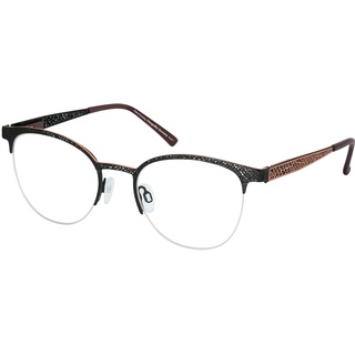Damen Change me Brille 2992 1 schwarz Fassung aus Metall Halbrand Neuheiten Neu
