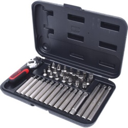 KS Tools 10mm CLASSIC Bit-Satz, 37-teilig
