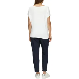 s.Oliver Fließendes Jersey-Shirt Weiß L