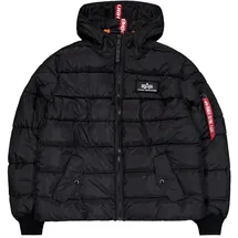 Alpha Industries Hooded Puffer schwarz 2XL