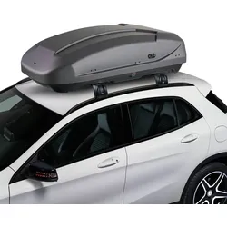 Dachbox CRUZ Paddock elite 400GT -Textur grau -