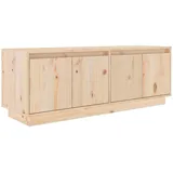 vidaXL TV-Schrank 110x34x40 cm Massivholz Kiefür